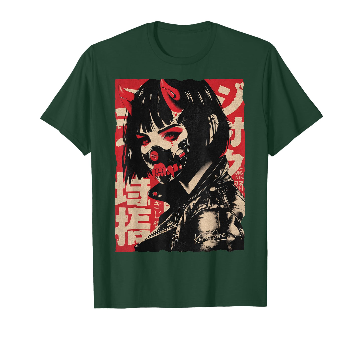 Japan Streetwear Cyberpunk Y2K Techwear Retro Manga Anime T-Shirt