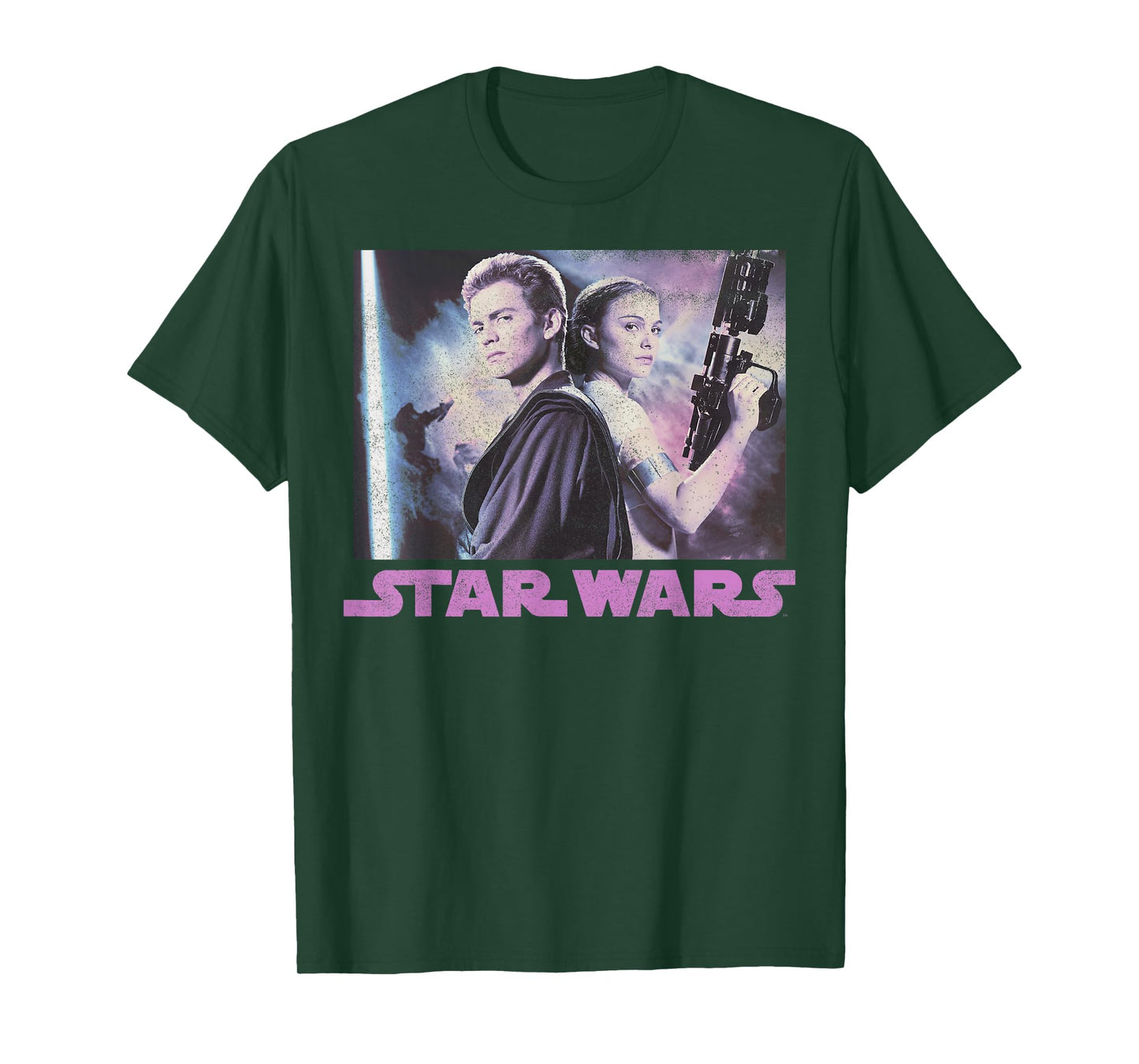 Star Wars Padme & Anakin Portrait T-Shirt