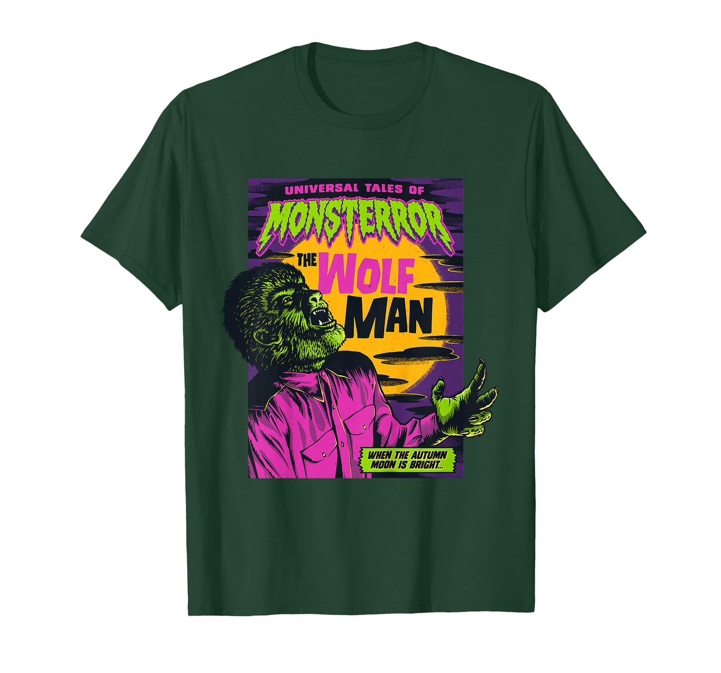 Kids Universal Tales of Monsterror The Wolf Man T-Shirt