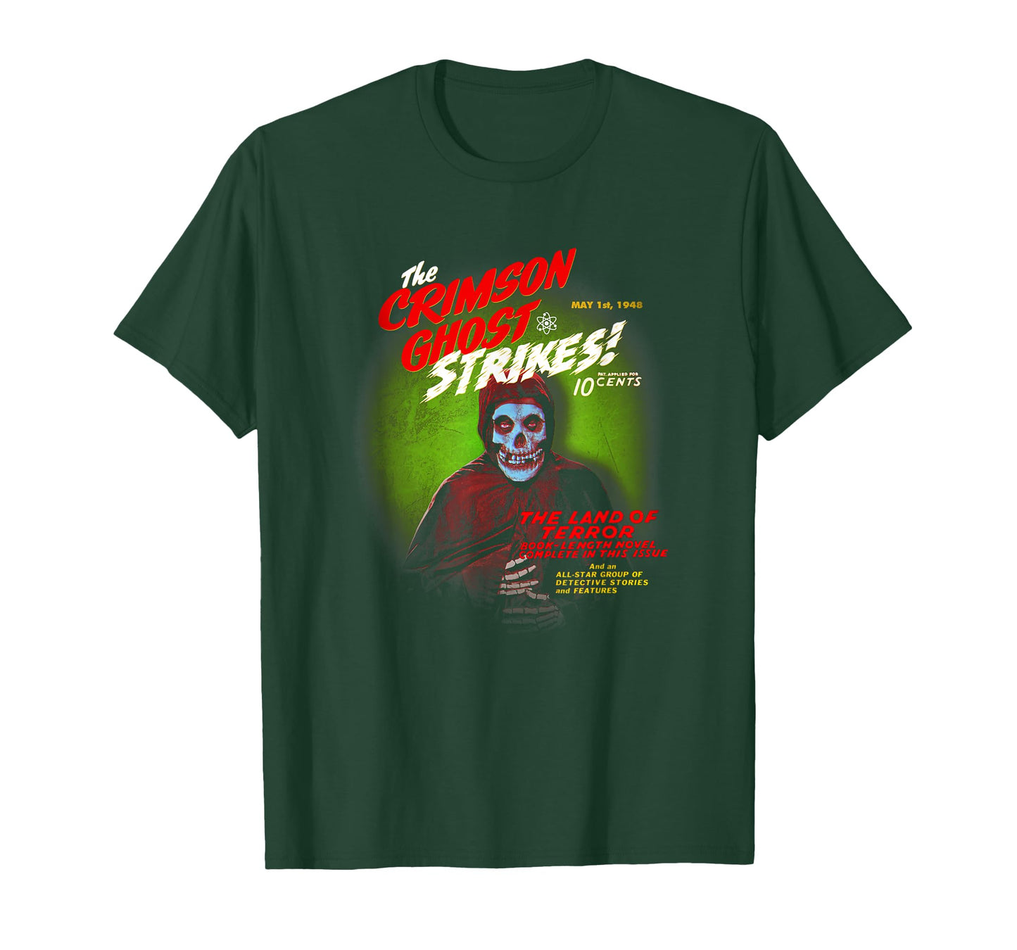 The Crimson Ghost Strikes! T-Shirt