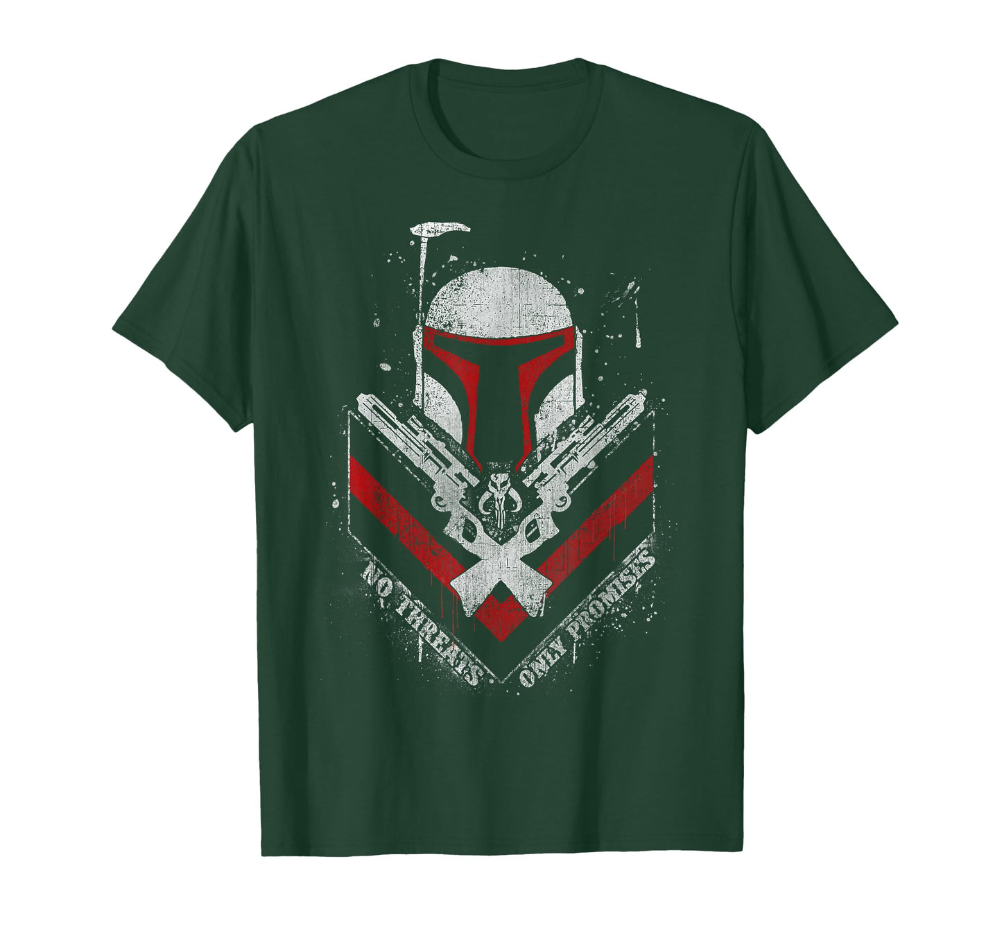 Star Wars Boba Fett No Threats Only Promises T-Shirt