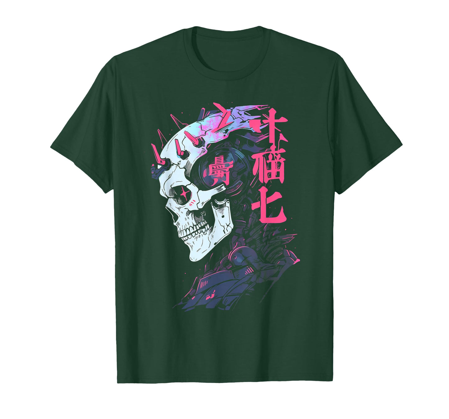 Anime Manga Cyberpunk Aesthetic Techwear Harajuku T-Shirt
