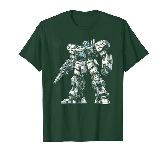Mech Robot Design Sketch Drawing Art T-Shirt