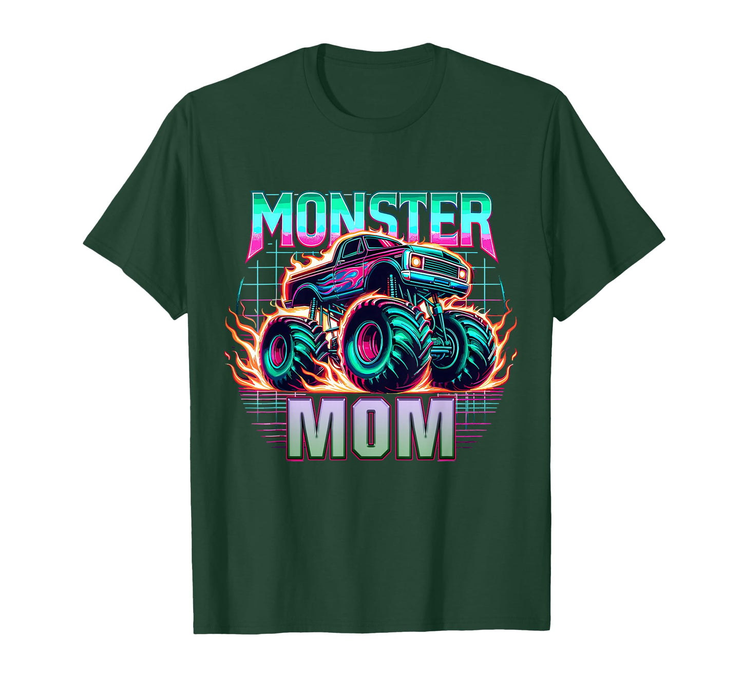 Monster Truck Mom Monster Truck Are My Jam Truck Lovers T-Shirt