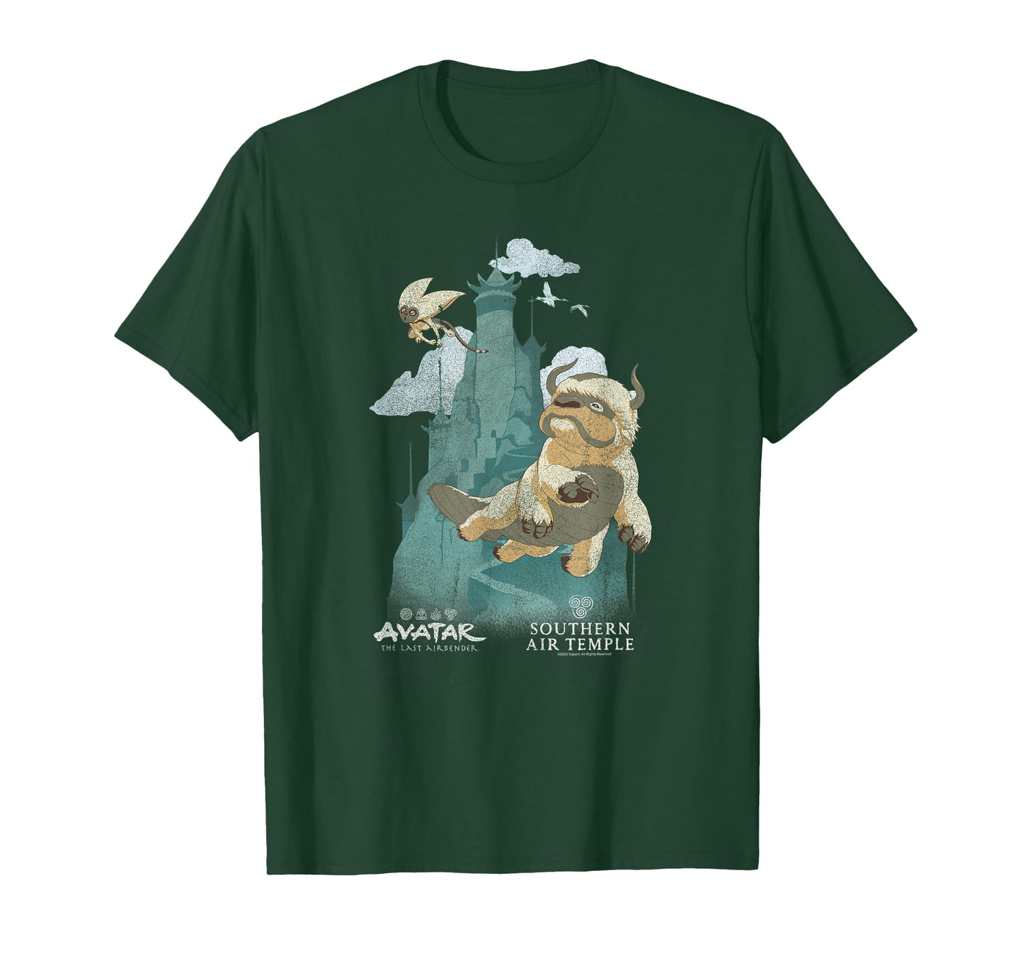 Avatar: The Last Airbender Northern Air Temple Flying Bison T-Shirt