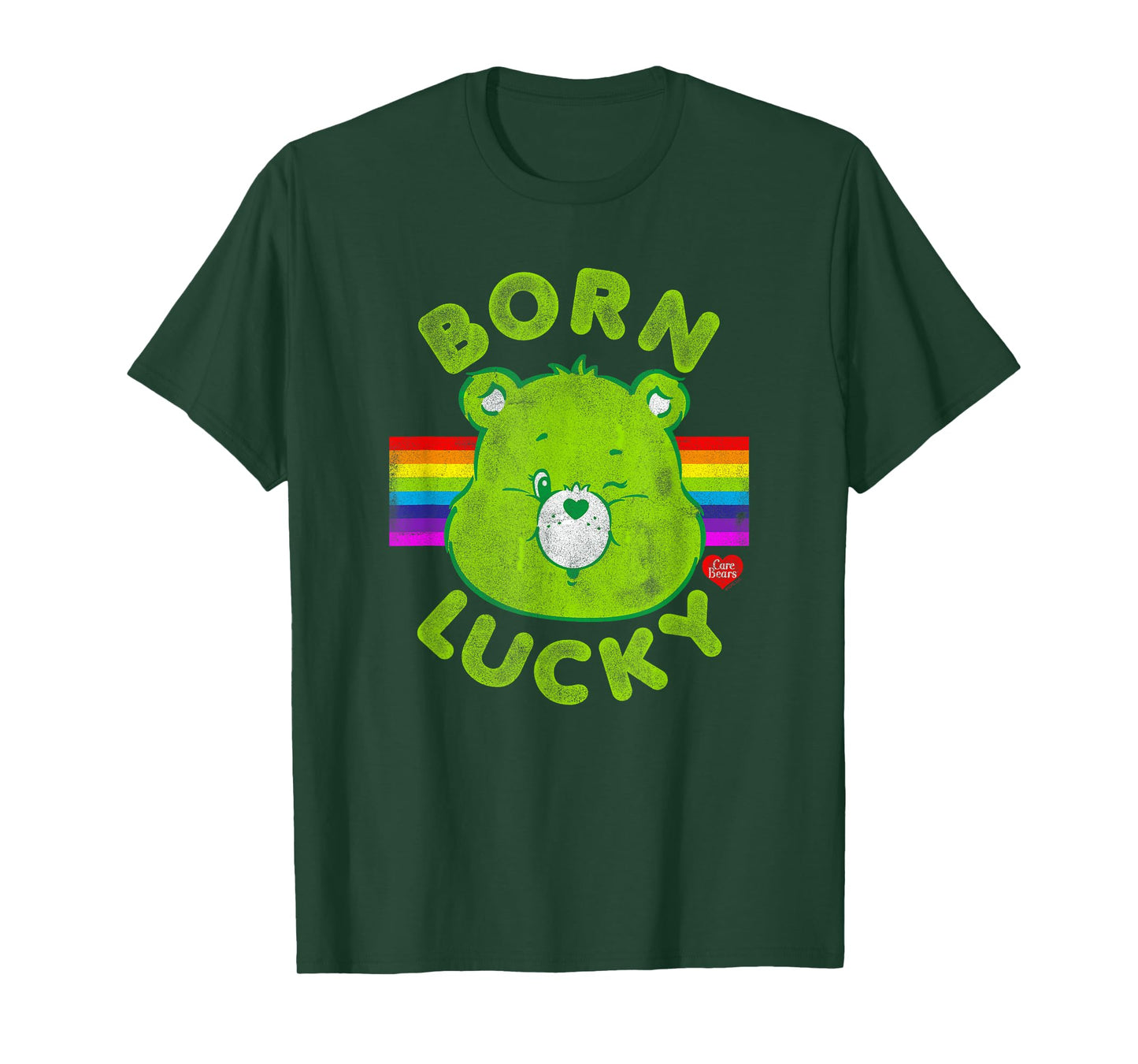 Care Bears Born Lucky Good Luck Bear St. Patrick's Day T-Shirt