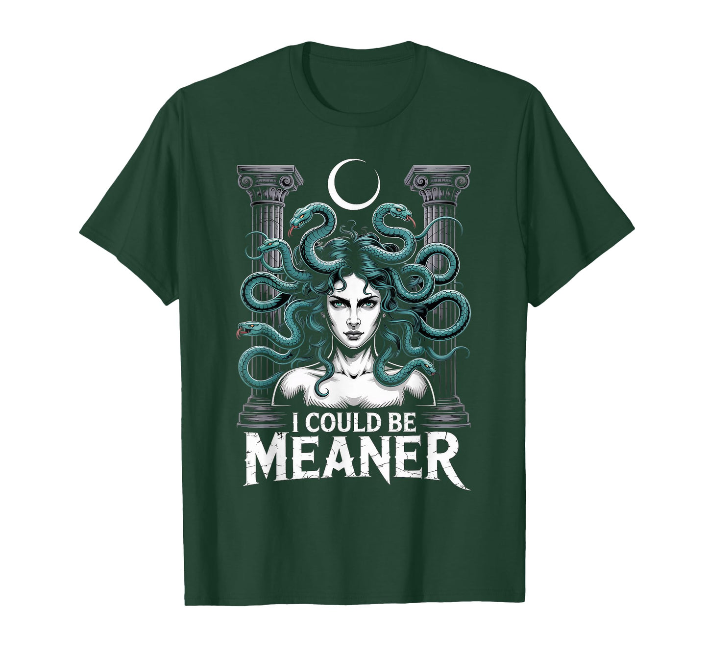 Could Be Meaner Greek Mythology Goddess Female Medusa T-Shirt