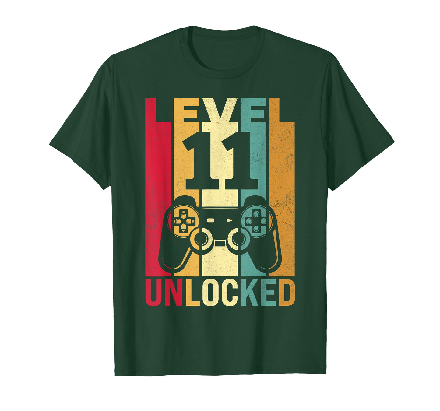 11yr 11 Birthday Boy Son Funny Gamer 11th Years Old Birthday T-Shirt
