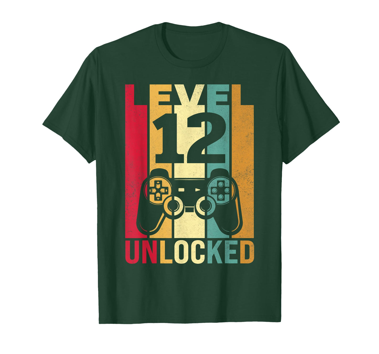 12yr 12 Birthday Boy Son Funny Gamer 12th Years Old Birthday T-Shirt