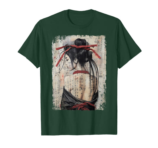 Geisha Asia Japan Woman Vintage Culture Tokyo Geisha T-Shirt