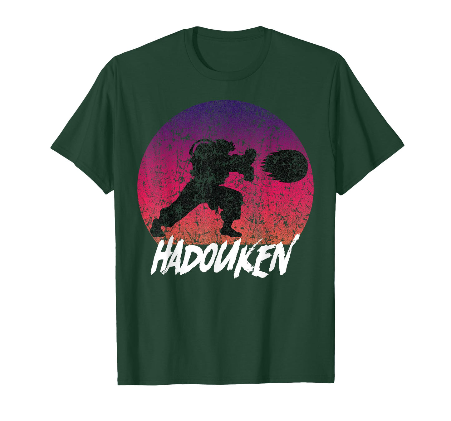 Retro Vintage Hadouken Fighter T-Shirt
