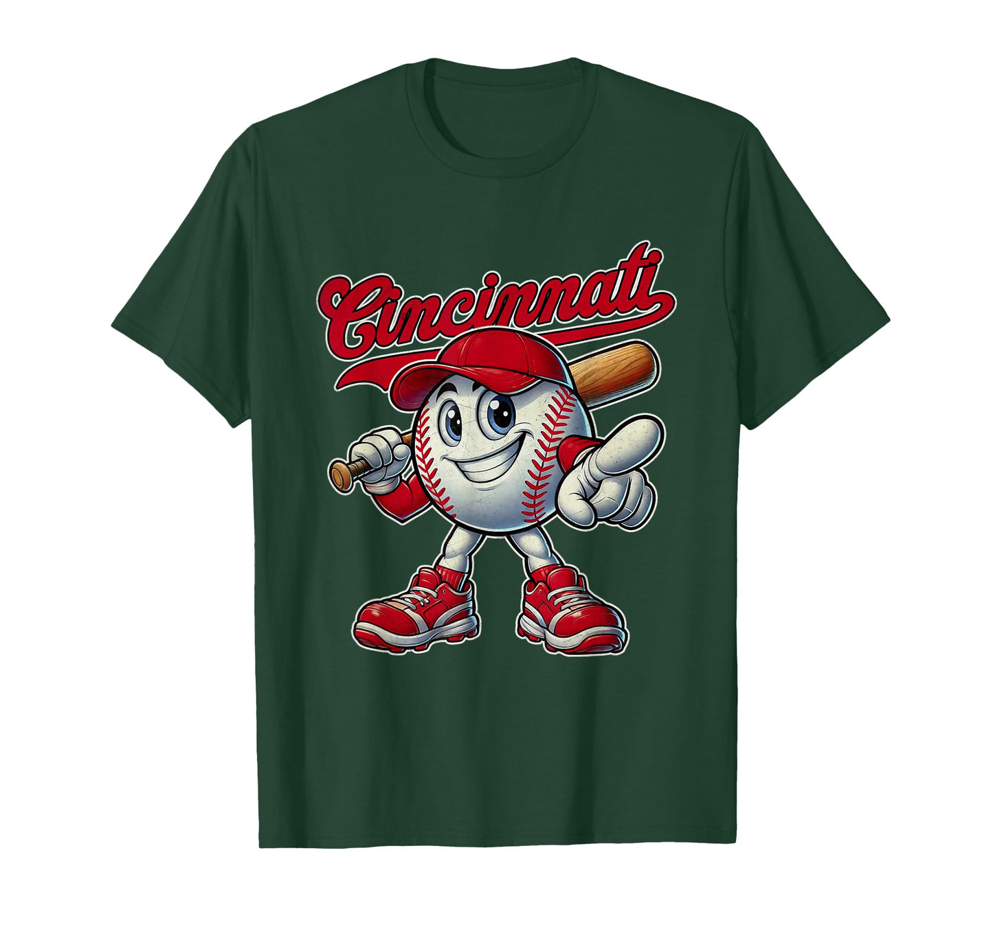 Vintage Cincinnati Proud Name Men Women Kids Girls Boys T-Shirt