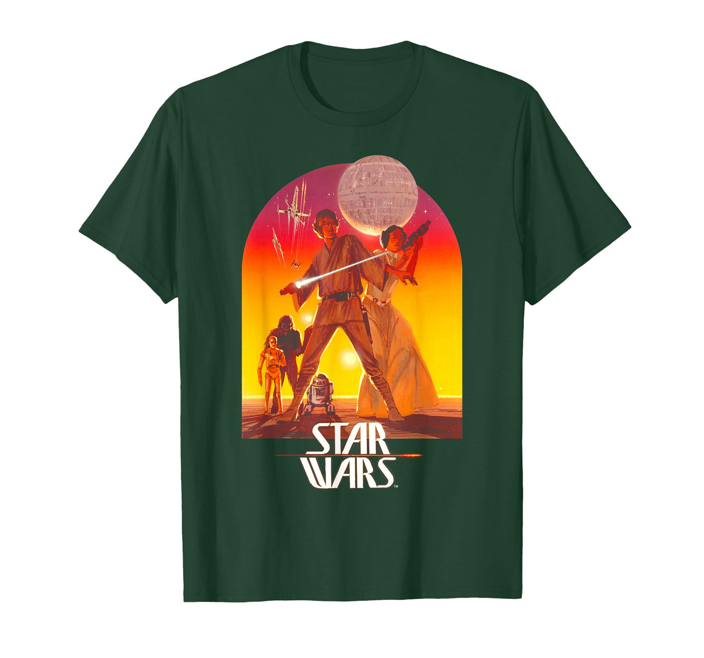 Star Wars Ralph McQuarrie Luke and Leia Alderaan T-Shirt T-Shirt