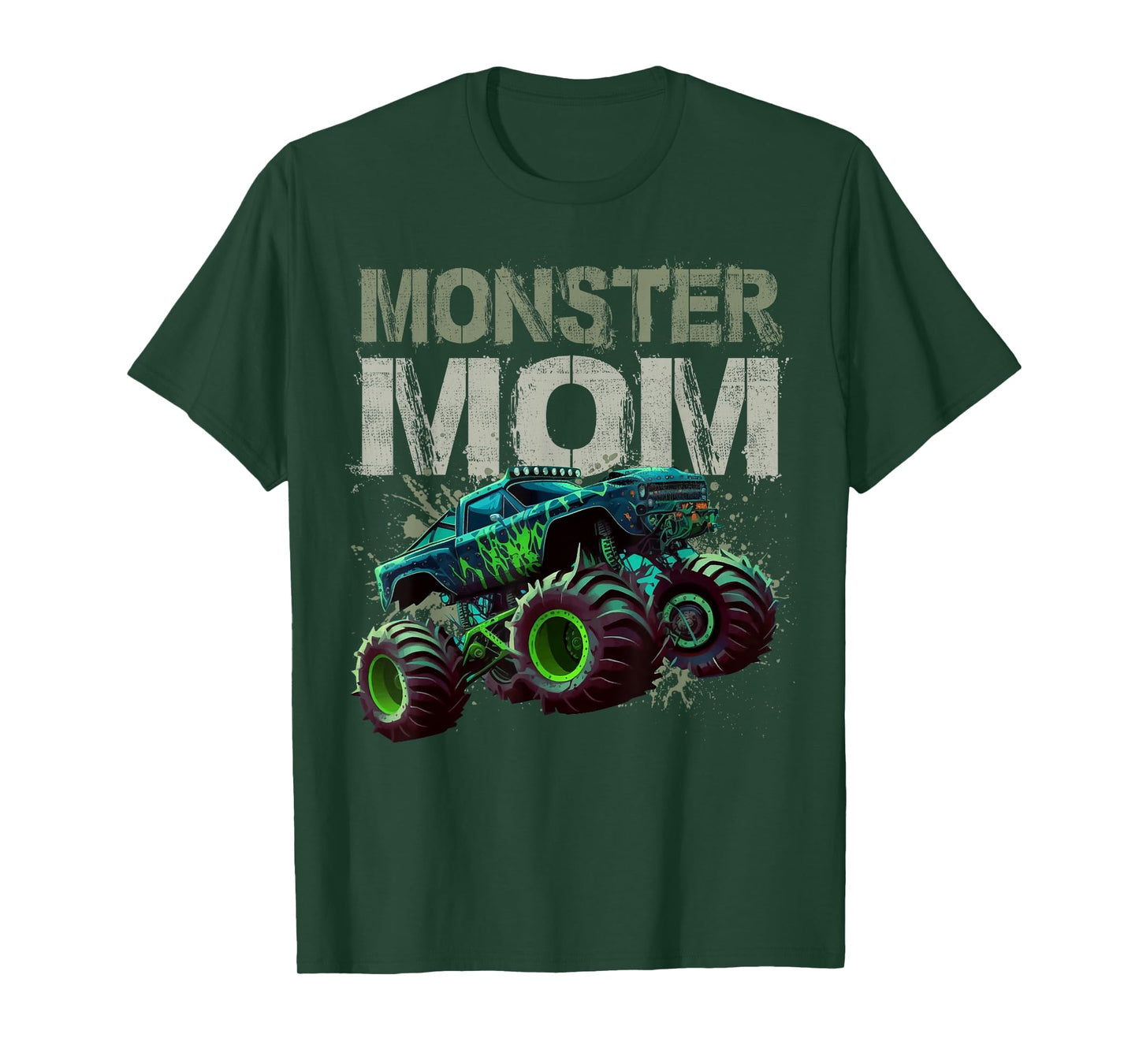 Monster Truck Mom Family Matching Monster Truck Lovers T-Shirt