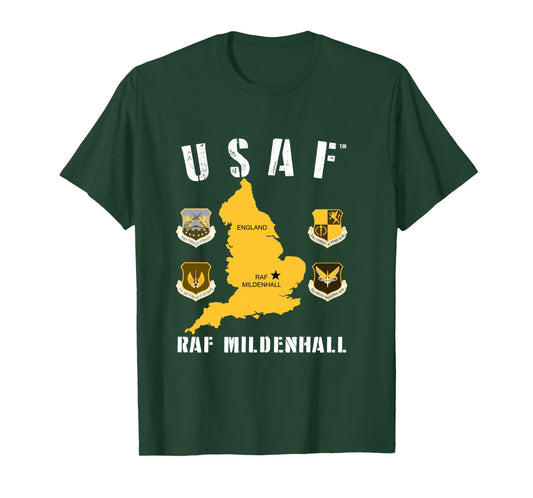 USAF RAF MILDENHALL Long Sleeve T-Shirt