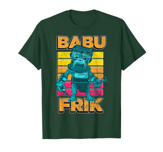 Star Wars The Rise Of Skywalker Babu Frik Pop Art Portrait T-Shirt