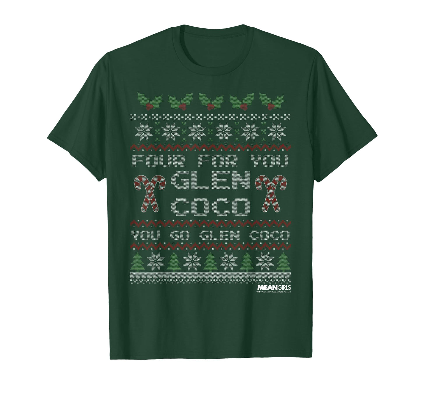 Mean Girls Glen Coco Christmas Sweater Graphic T-Shirt T-Shirt