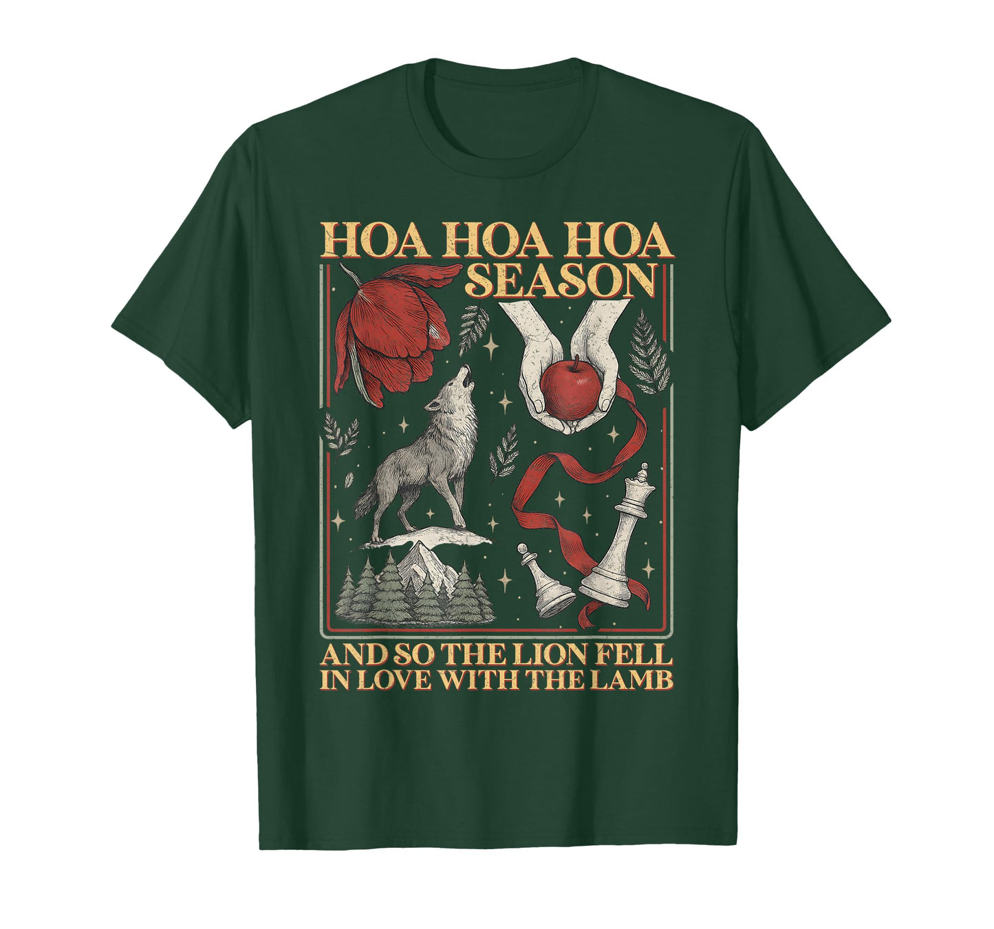 HOA HOA HOA Season Vampires City of Forks Book Lover Gift T-Shirt