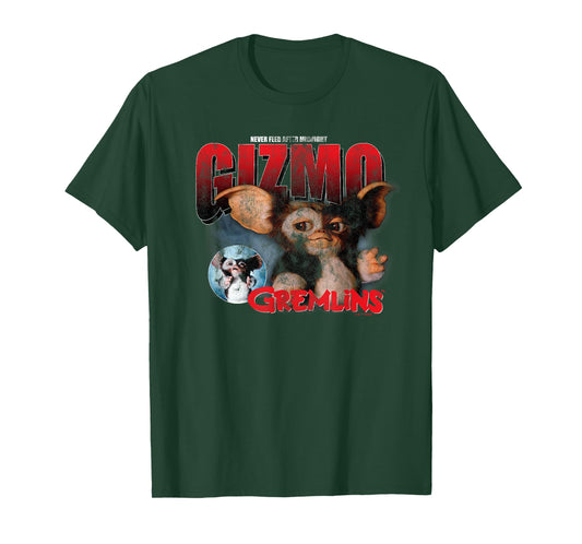 Gremlin's Gizmo Distressed Christmas T-Shirt