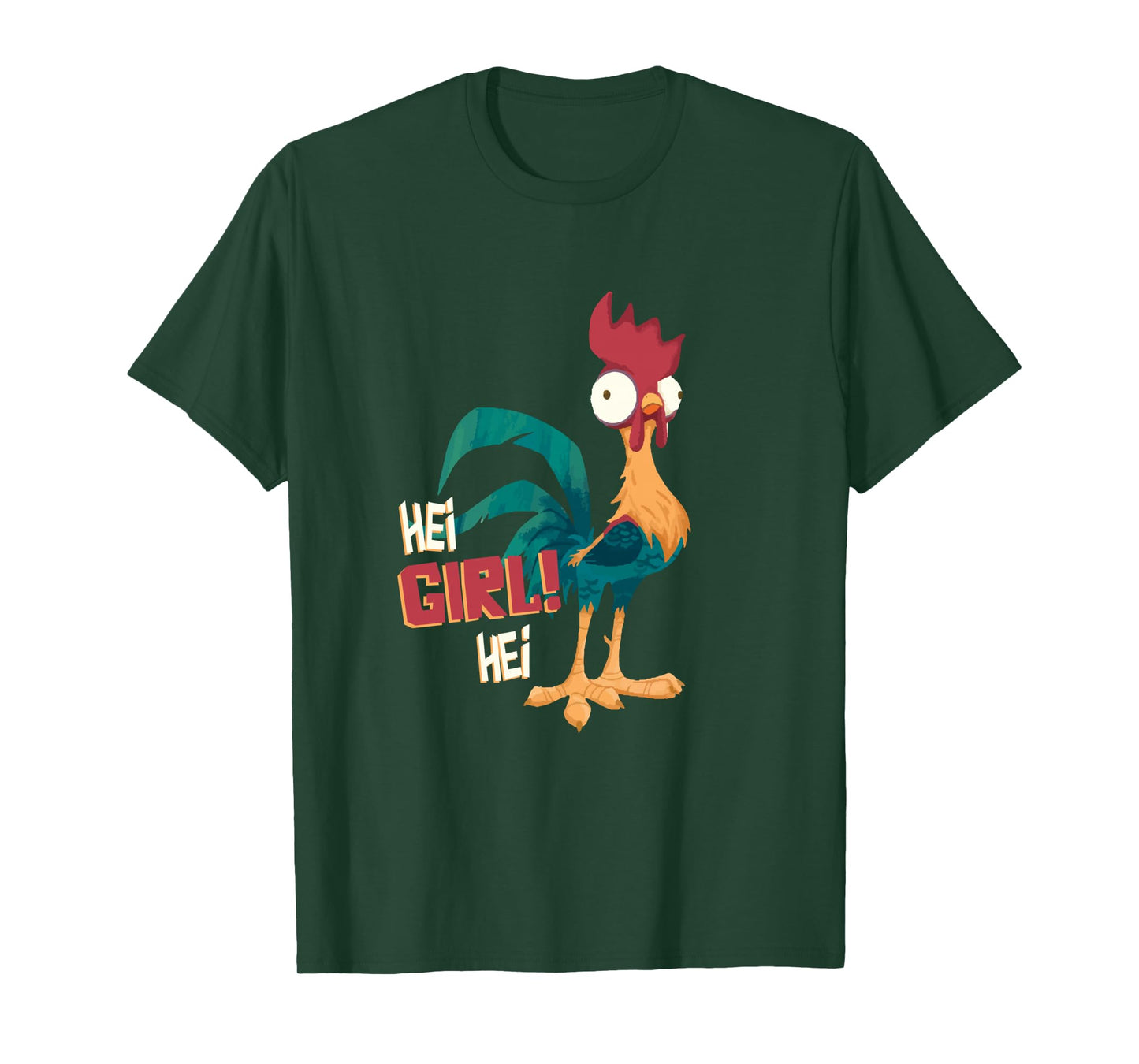 Disney Moana Hei Hei Chicken Hei Girl Hei Long Sleeve T-Shirt