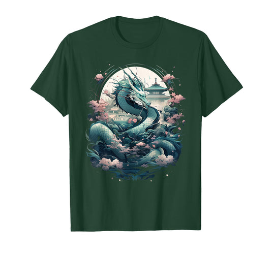 Japanese Aesthetic Dragon Japanese Art Japan Tattoo T-Shirt