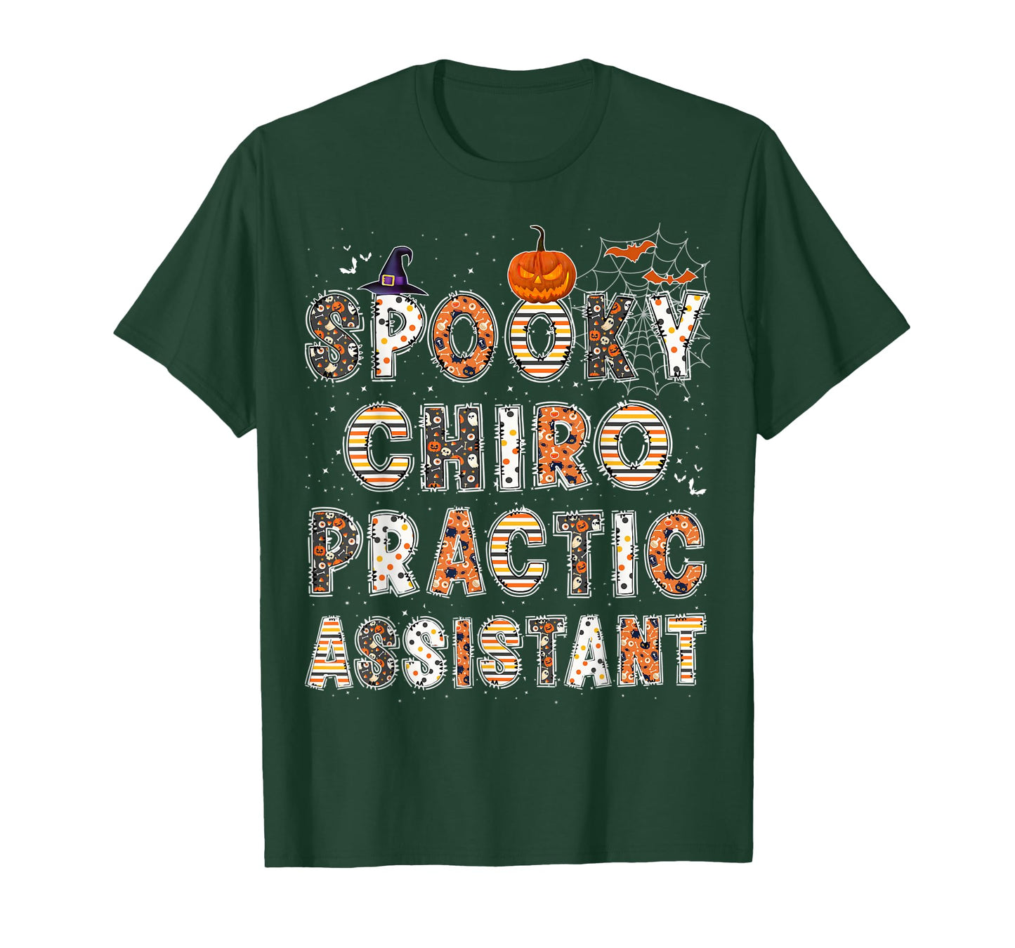 Spooky Chiropractic Assistant Halloween Costume 2022 Tee T-Shirt