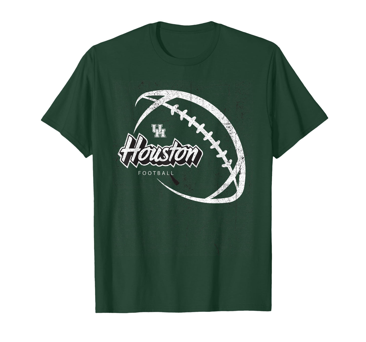 University of Houston Black Out Football | Houston Cougars T-Shirt
