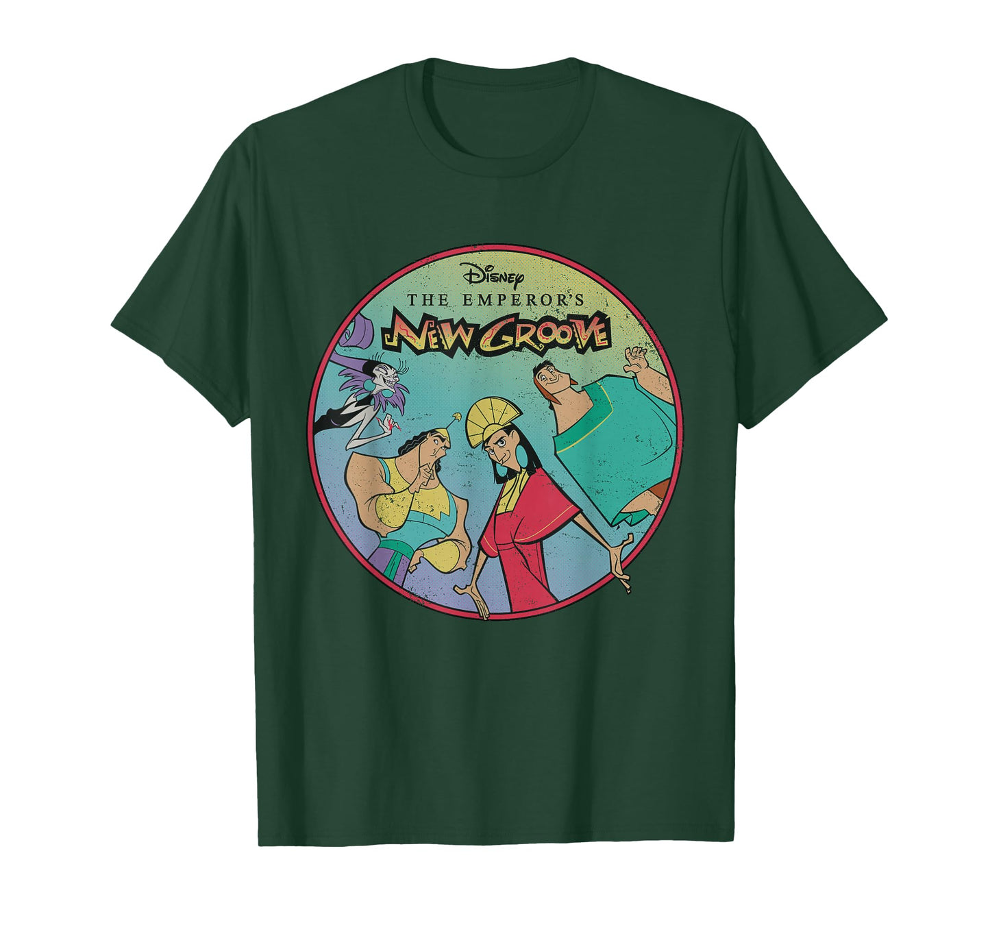 Disney The Emperors New Groove Characters T-Shirt T-Shirt