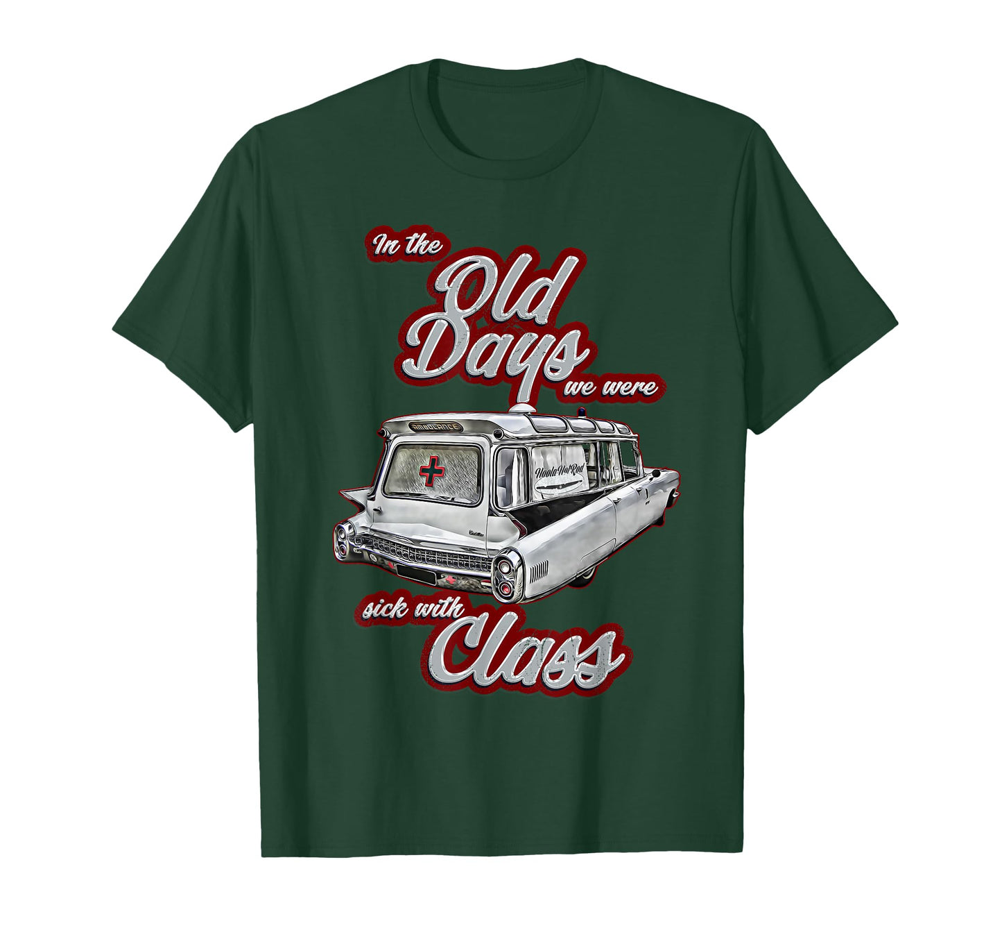 Miller,Meteor,Hotrod,Classic Ambulance car,Hearse1950s,1960s T-Shirt