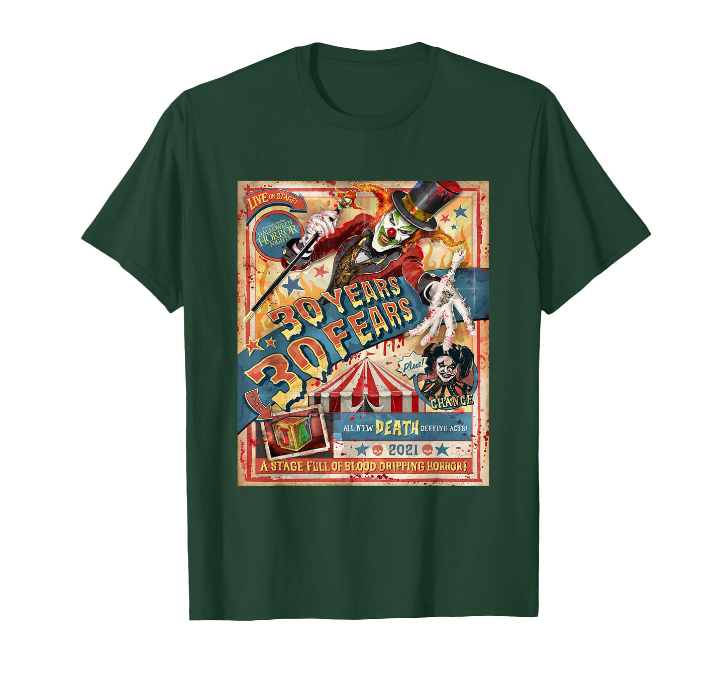 Halloween Horror Nights HHN Jack the Clown T-Shirt