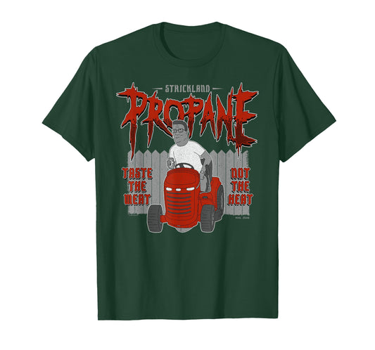 King of The Hill Heavy Metal Strickland Propane Hank Cartoon T-Shirt