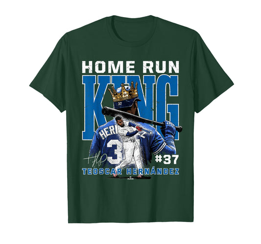 Home Run King Teoscar Hernandez Los Angeles MLBPA T-Shirt