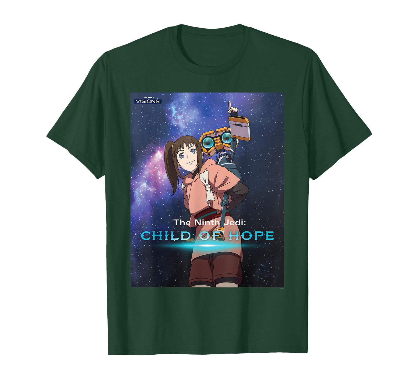 Star Wars Visions Volume 3 The Ninth Jedi: Child of Hope T-Shirt