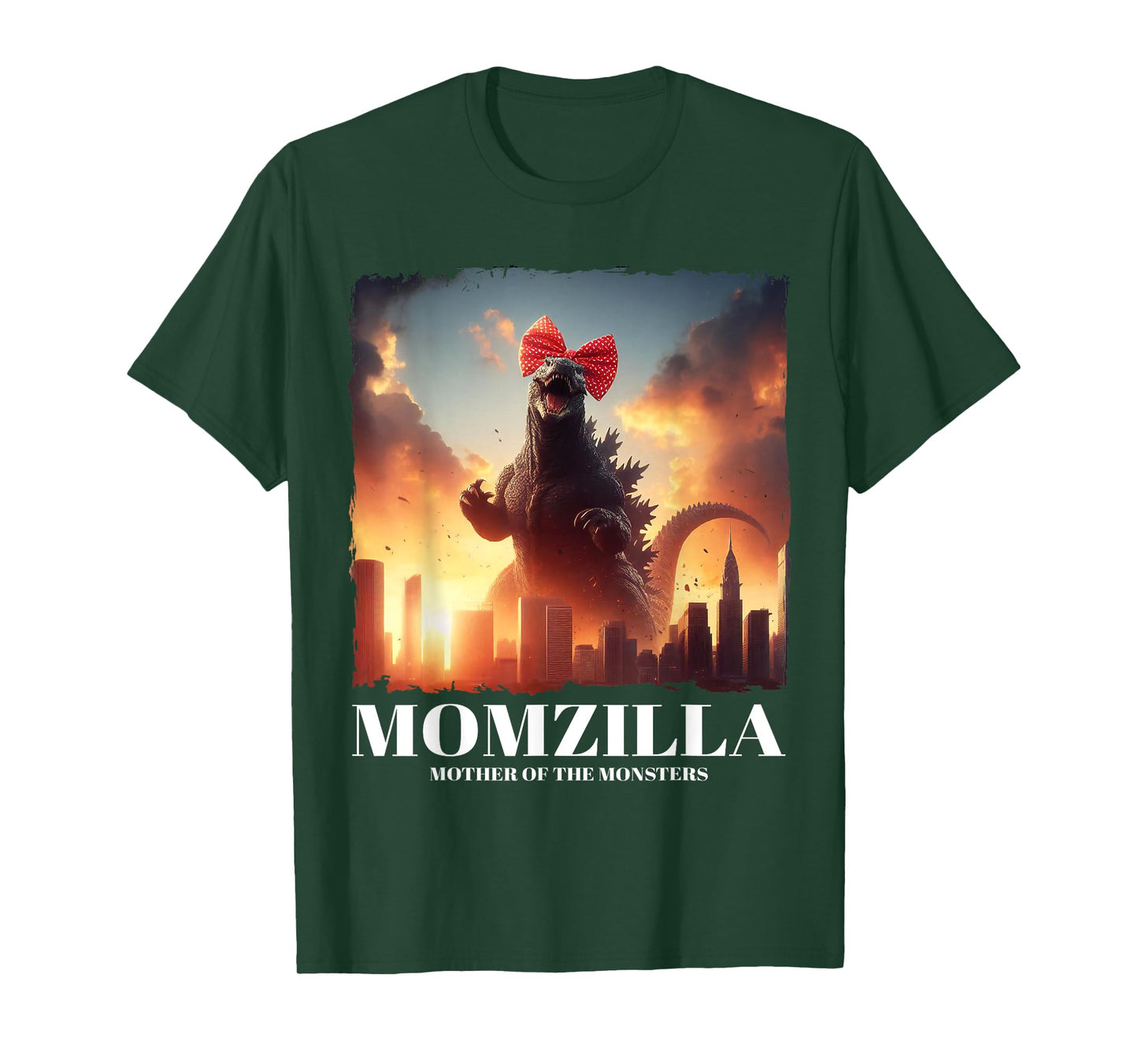 Momzilla Mother Of Monsters Retro Vintage Mama Mother's Day T-Shirt