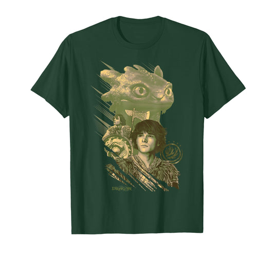 DreamWorks Dragons Hiccup and Toothless T-Shirt