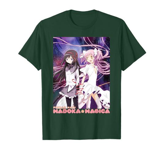 Homura with Ultimate Madoka & Bow Anime T-Shirt