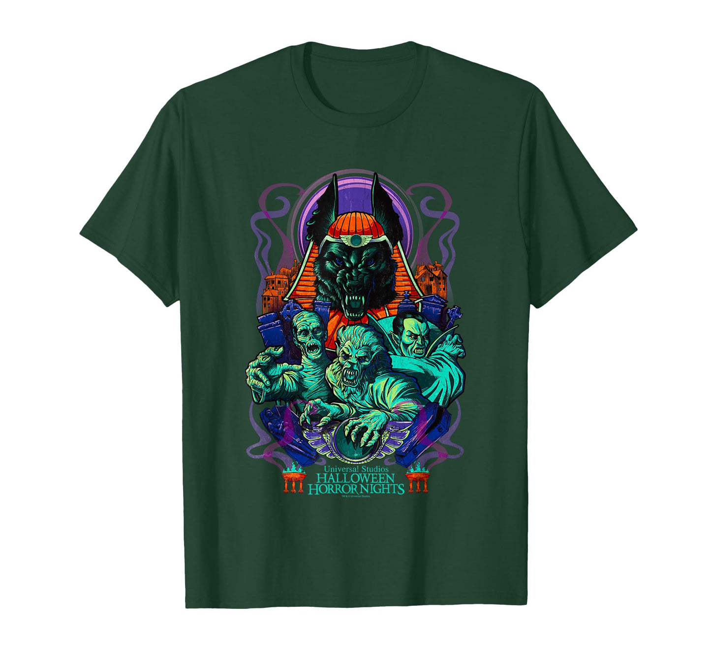 Halloween Horror Nights Universal Monsters The Mummy T-Shirt