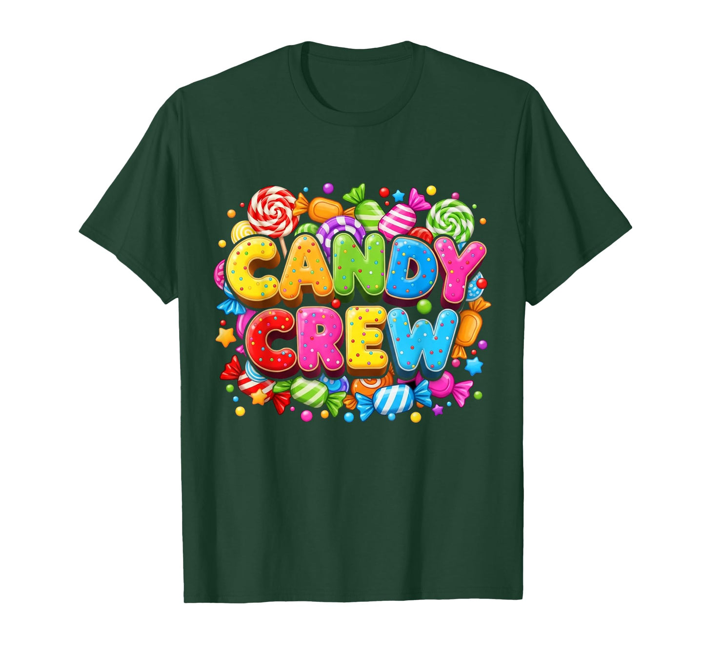 Candy Crew Decorations Sweetie Candy Squad T-Shirt