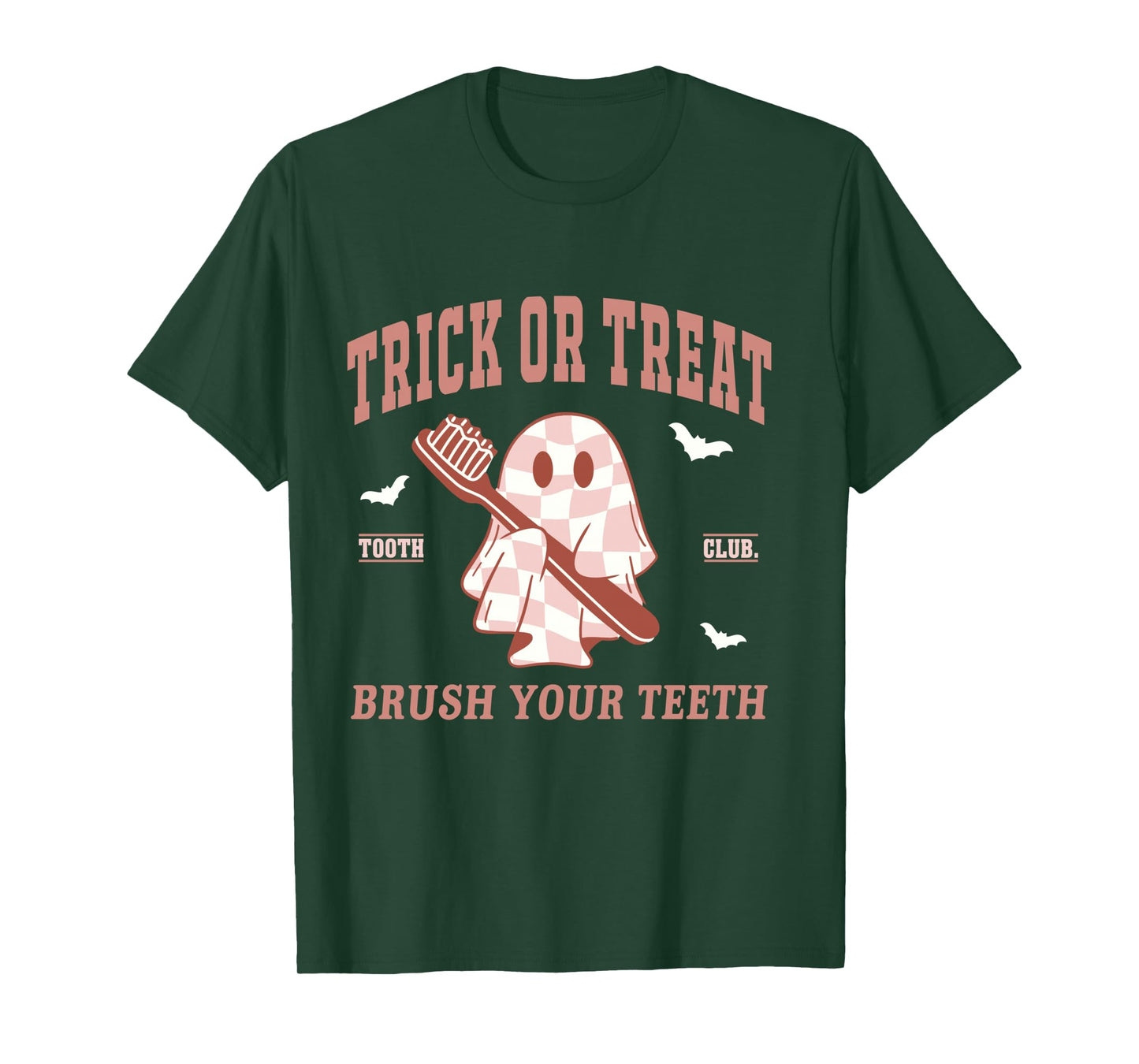 Trick Or Treat Dentist Ghost Dental Hygienist Halloween Fall Long Sleeve T-Shirt