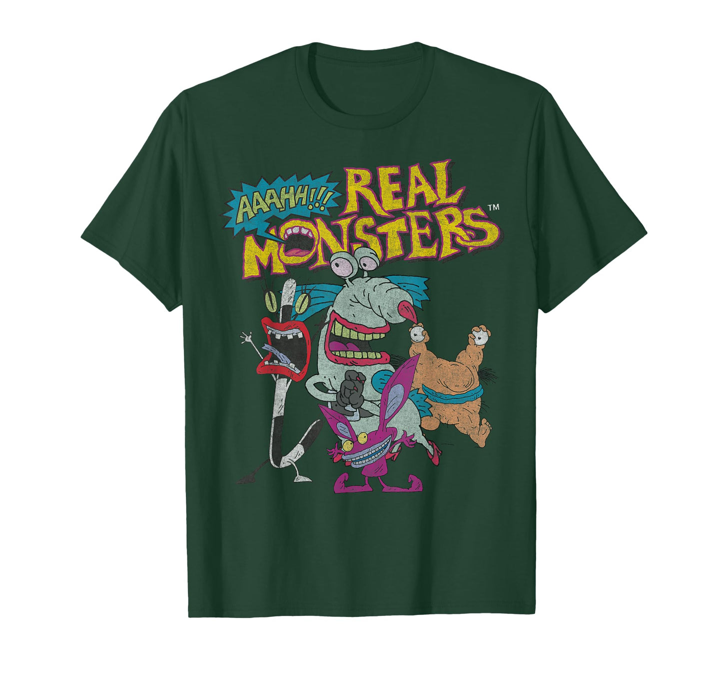 Aaahh!!! Real Monsters 90s Characters T-Shirt T-Shirt