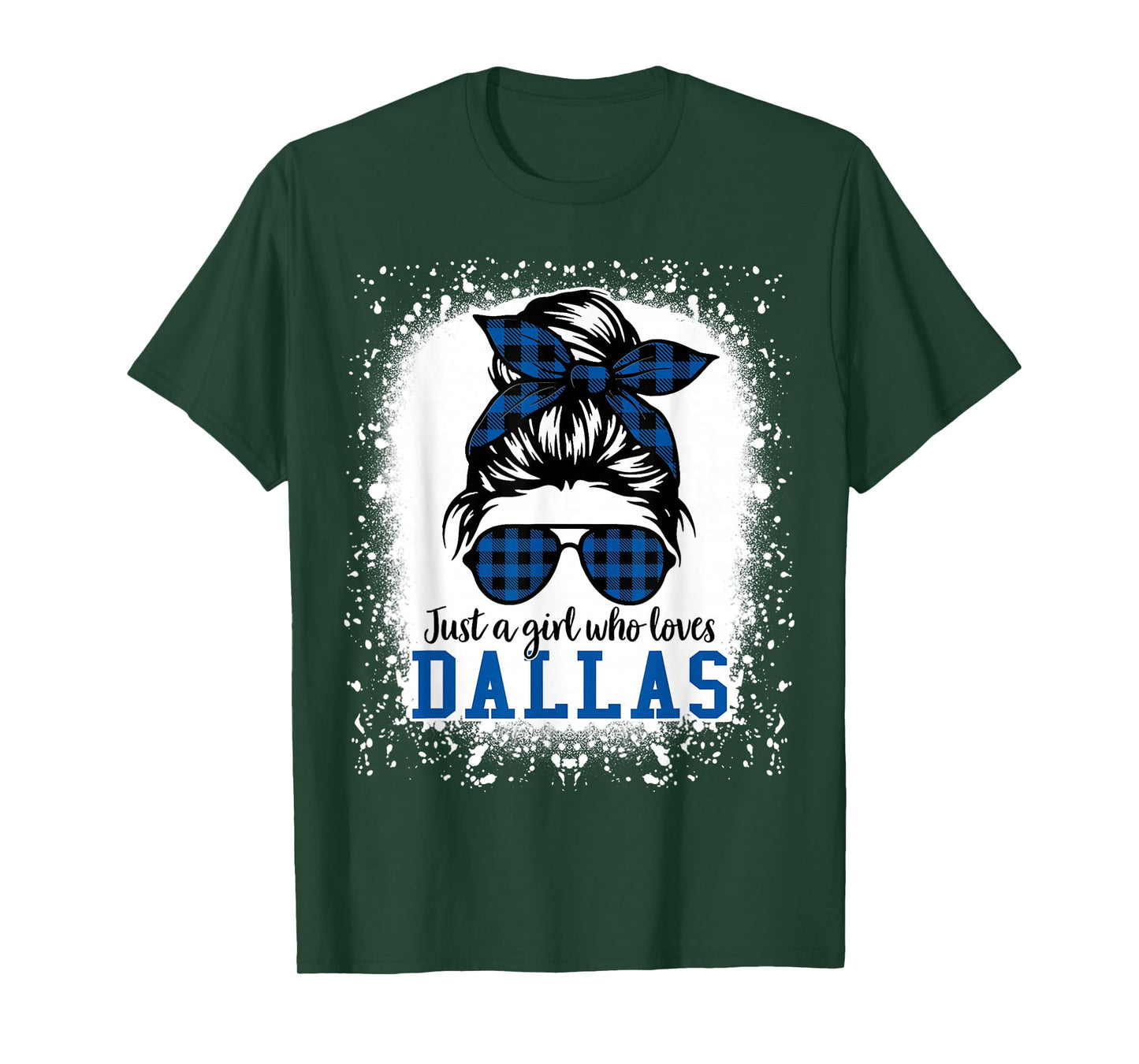 Just a Girl Who Loves Dallas, Dallas Women Girls Moms Kids T-Shirt