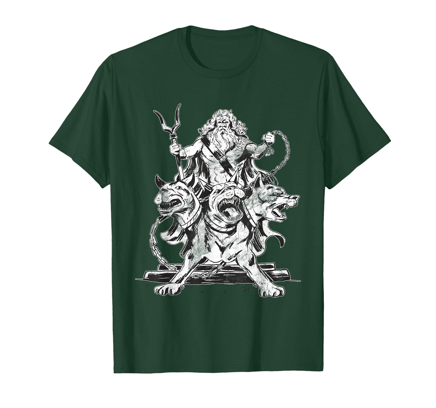 Hades Olympian God Greek Mythology Gifts Ancient Halloween T-Shirt