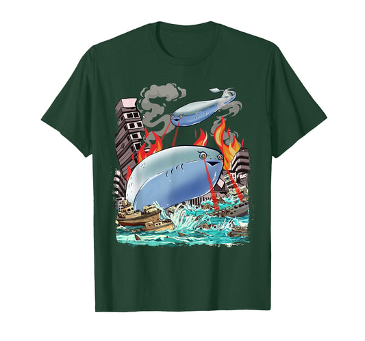 Sacabambaspis Fish Meme Kaiju Japanese Monster T-Shirt