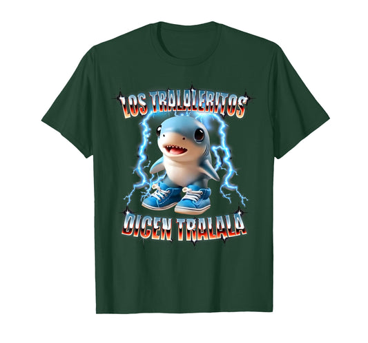 Funny Cursed Gamer Los Tralaleritos Tralalero Dicen Tralala T-Shirt