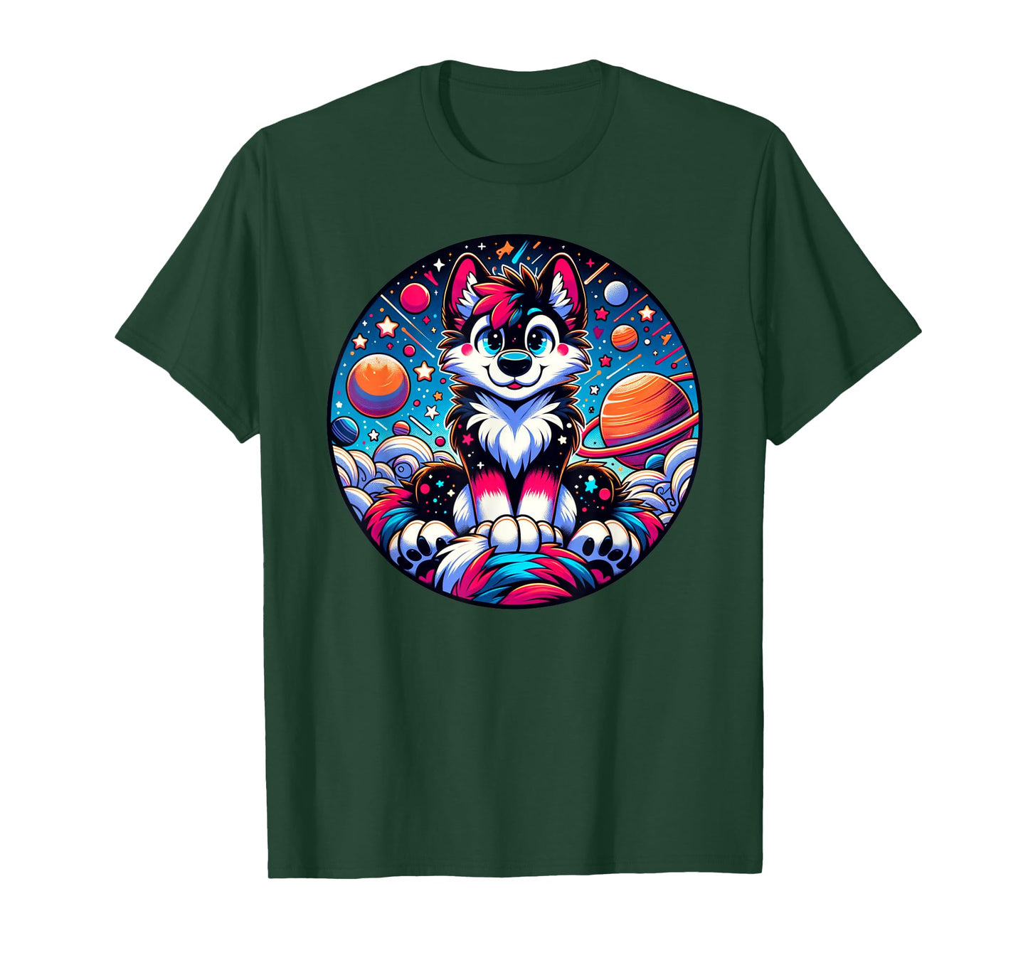 Funny Furry Fandom and Furries Convention T-Shirt