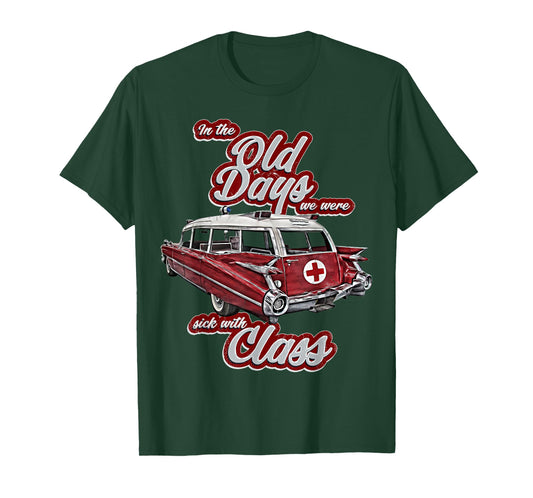 Miller,Meteor,Hotrod,Classic Ambulance car,Hearse1950s,1960s T-Shirt