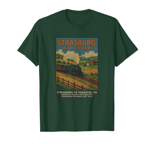 Strasburg Rail Road Pennsylvania T-Shirt