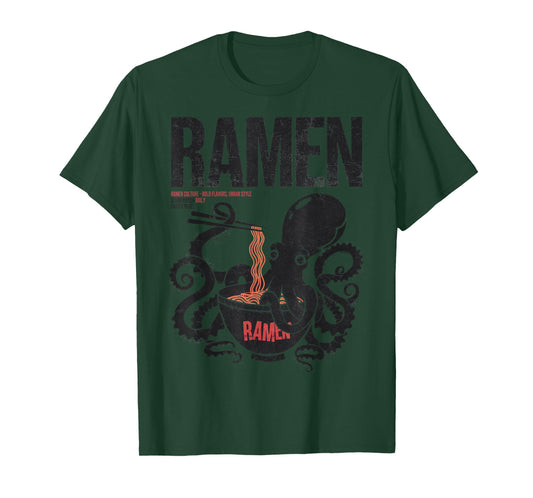 Ramen Noodles Kawaii Japan Fashion Y2K Otaku Manga Anime T-Shirt