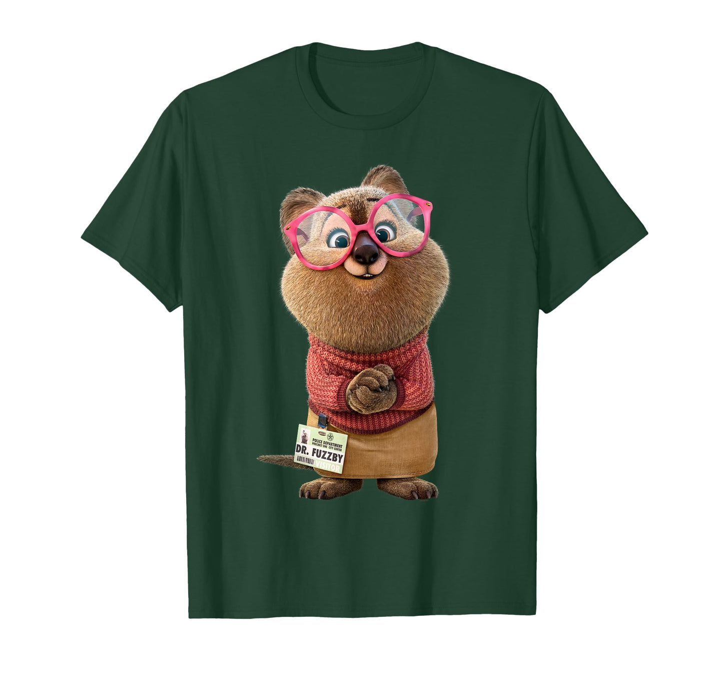 Disney Zootopia 2 Dr. Fuzzby Quokka Group Therapist T-Shirt
