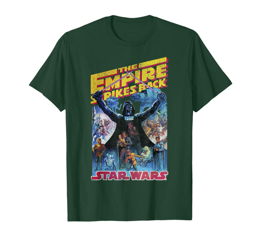 Star Wars Empire Strikes Back Retro Poster T-Shirt